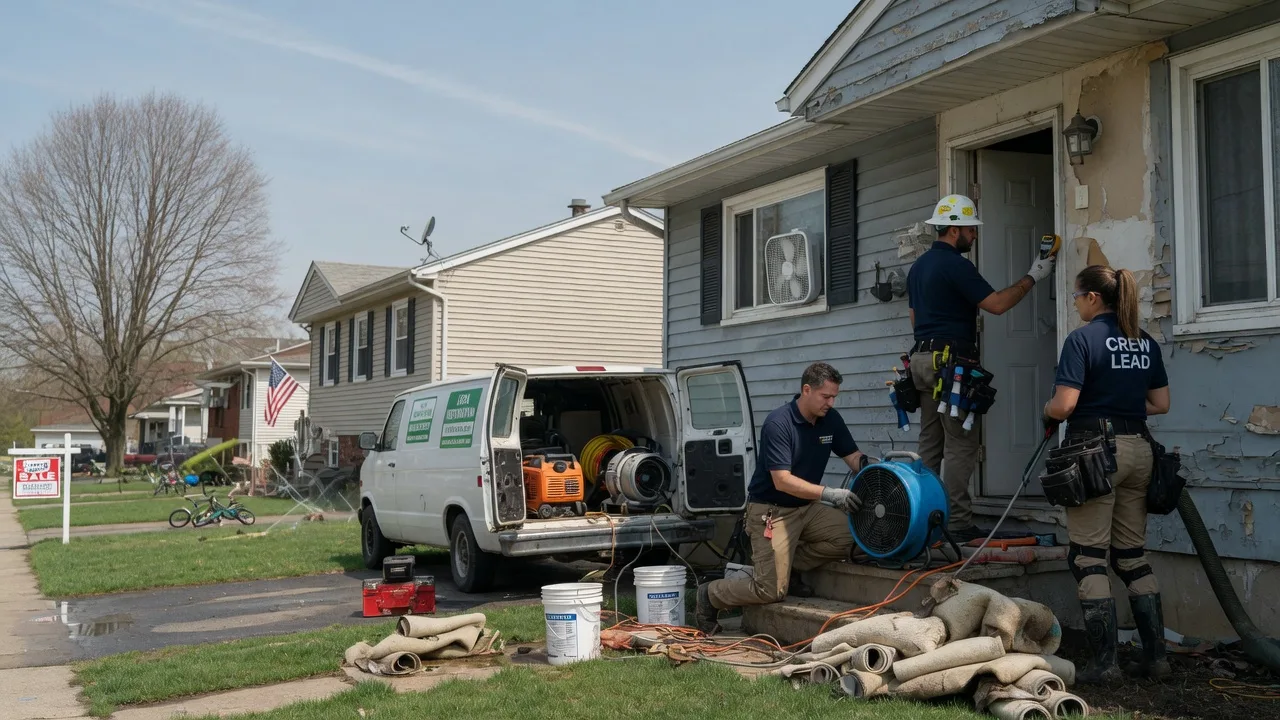 Flood Cleanup in Mabank, TX near me