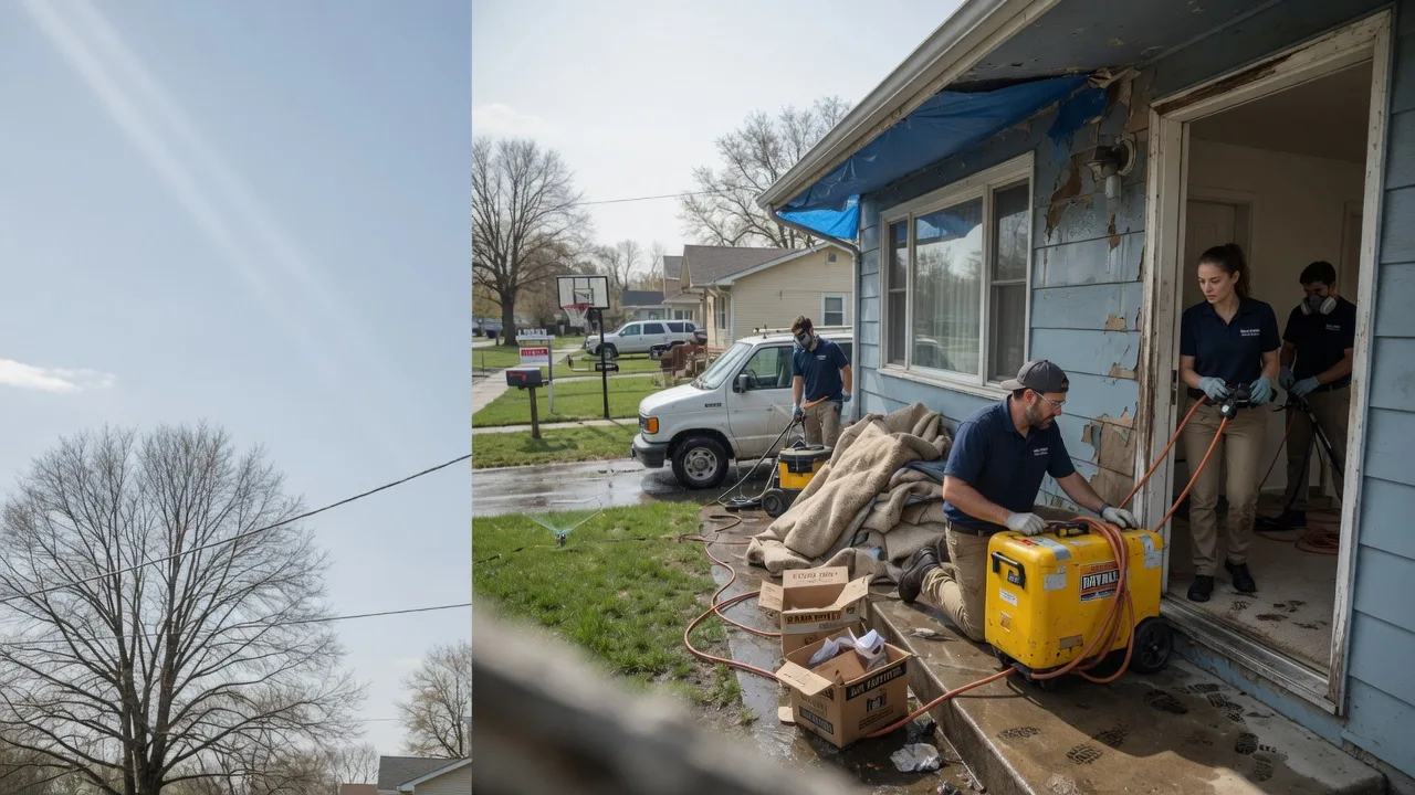 Basement Flood Cleanup in Mabank, TX near me